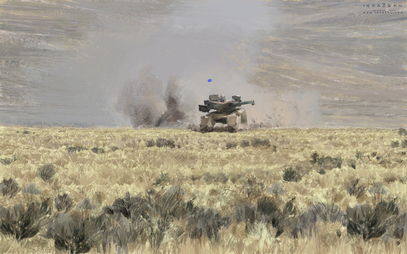 Illustration for article titled Observe The Future Tank, At Play In Its Native Habitat